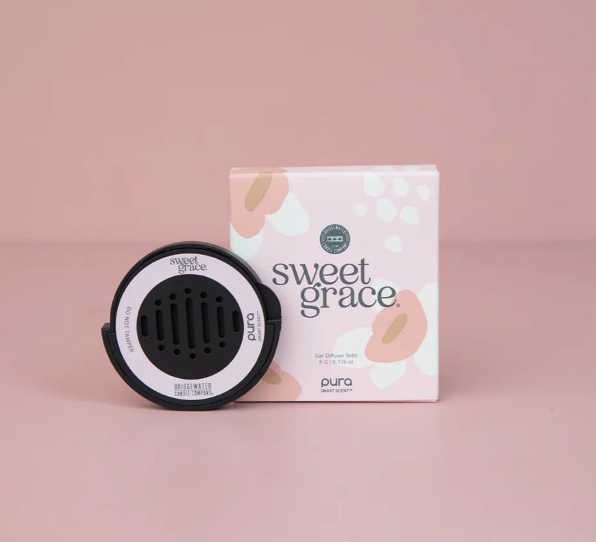 PURA CAR VIAL BW SWEET GRACE REFILL BRIDGEWATER CANDLE CO.