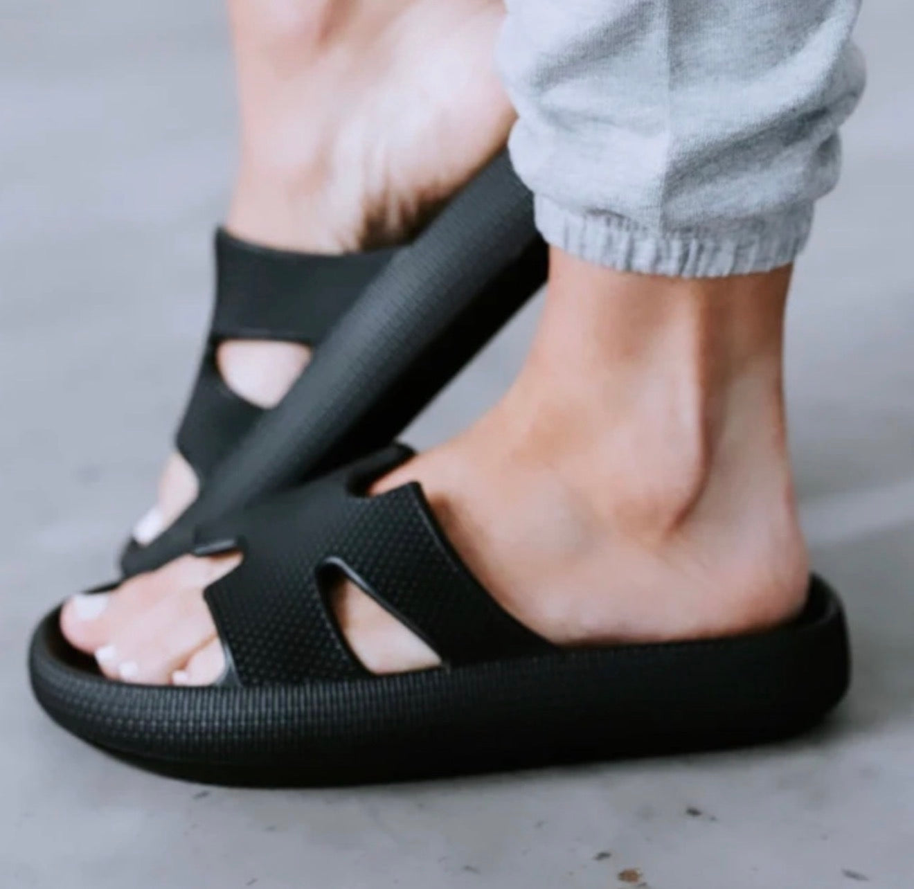Maura Open Toe Slide Sandals WILD DIVA