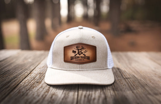 Southern Tradition Tradition Clothing Co - Khaki & White 6 Panel Southern Tradition Tradition Clothing Co