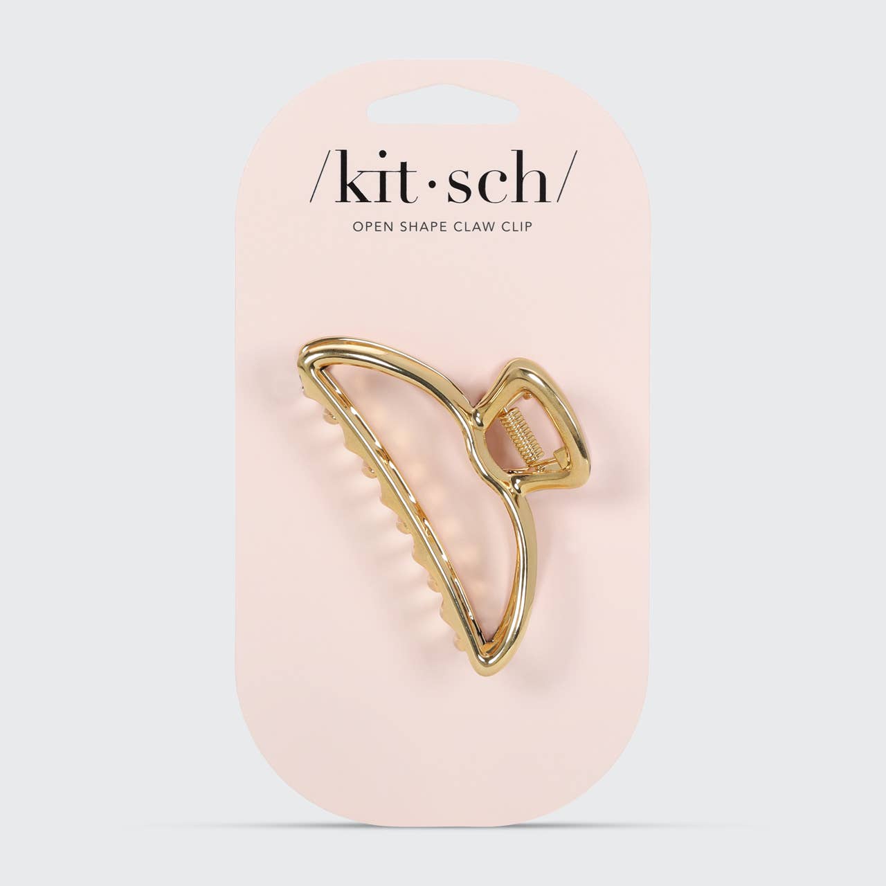 KITSCH - Open Shape Claw Clip - Gold KITSCH