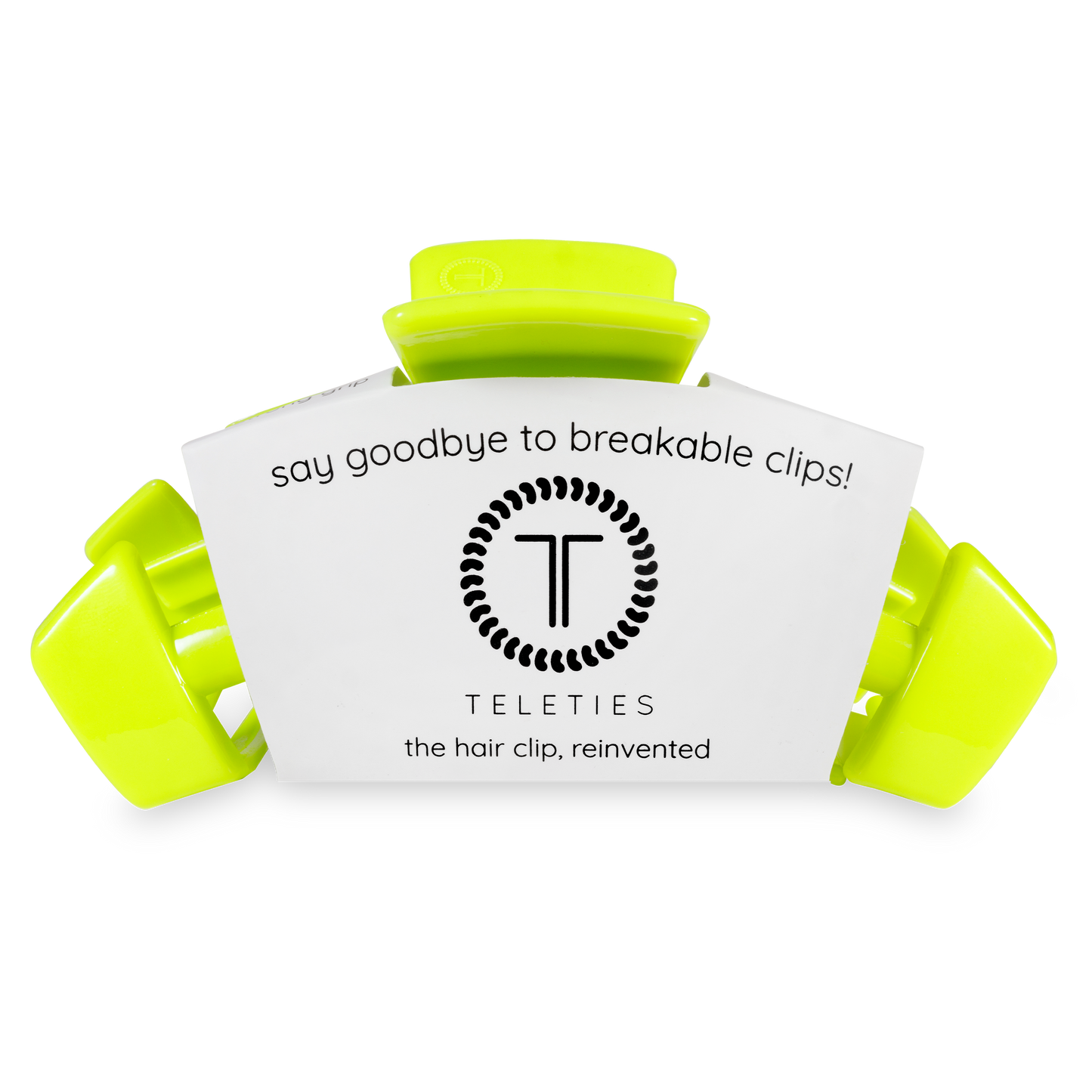 TELETIES - Classic Hair Clip | Large | Summer Brights TELETIES