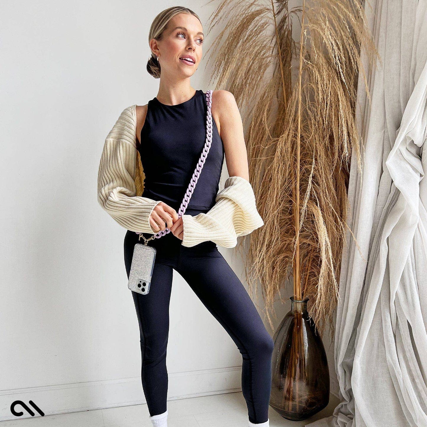 Case-Mate - Lavender Chain Phone Crossbody: Lavender Chain Case-Mate