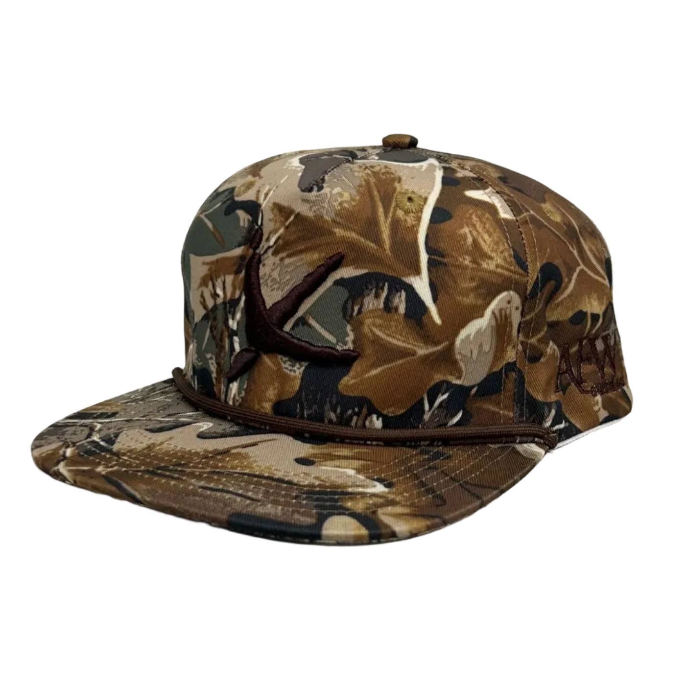 AFW Old Rope Hat Realtree Advantage Turkey Tracks Hat American Flyway Waterfowl
