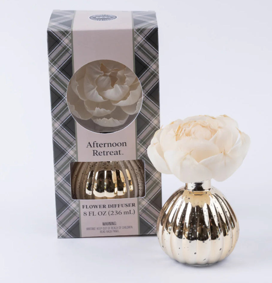 Afternoon Retreat Holiday Flower Diffuser BRIDGEWATER CANDLE CO.