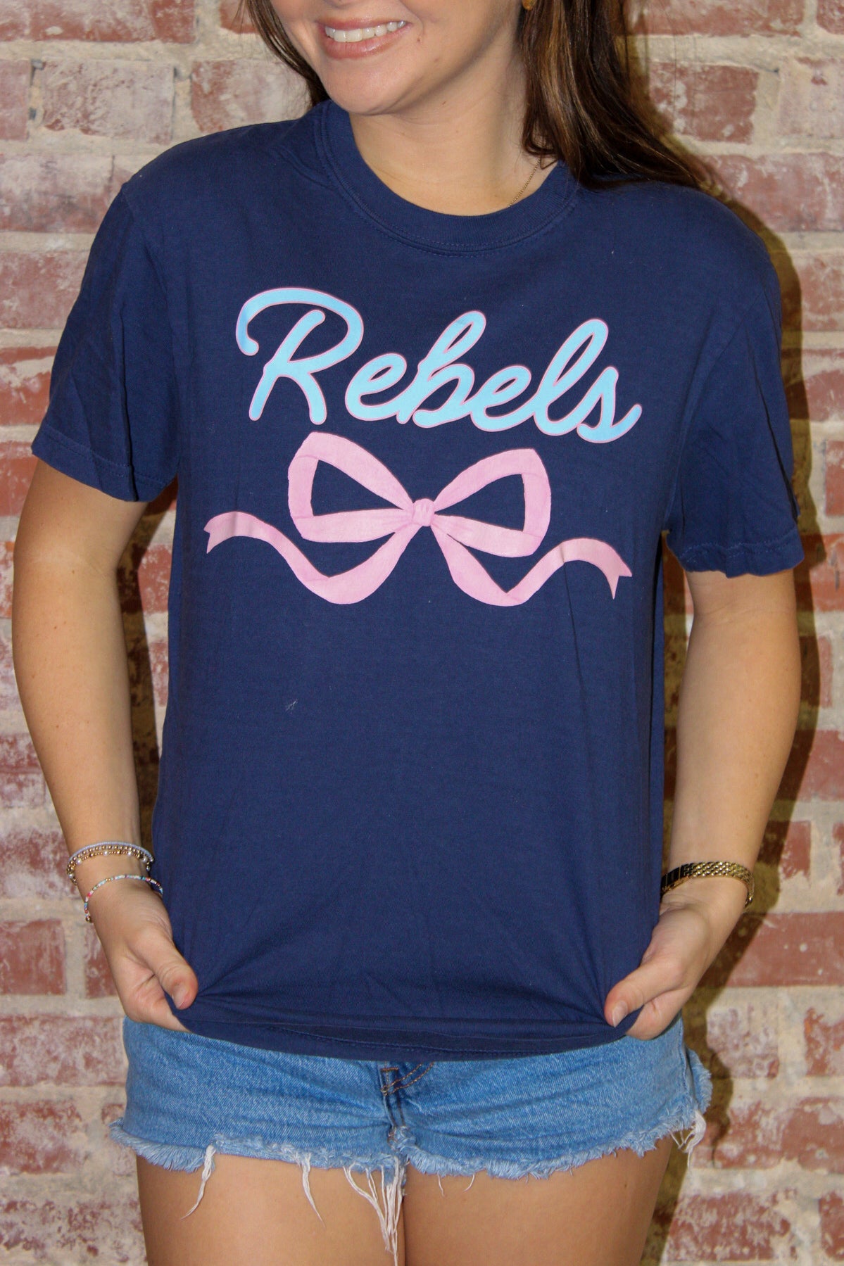 Rebels Coquette Bows Graphic Tee Gia Gifts Boutique
