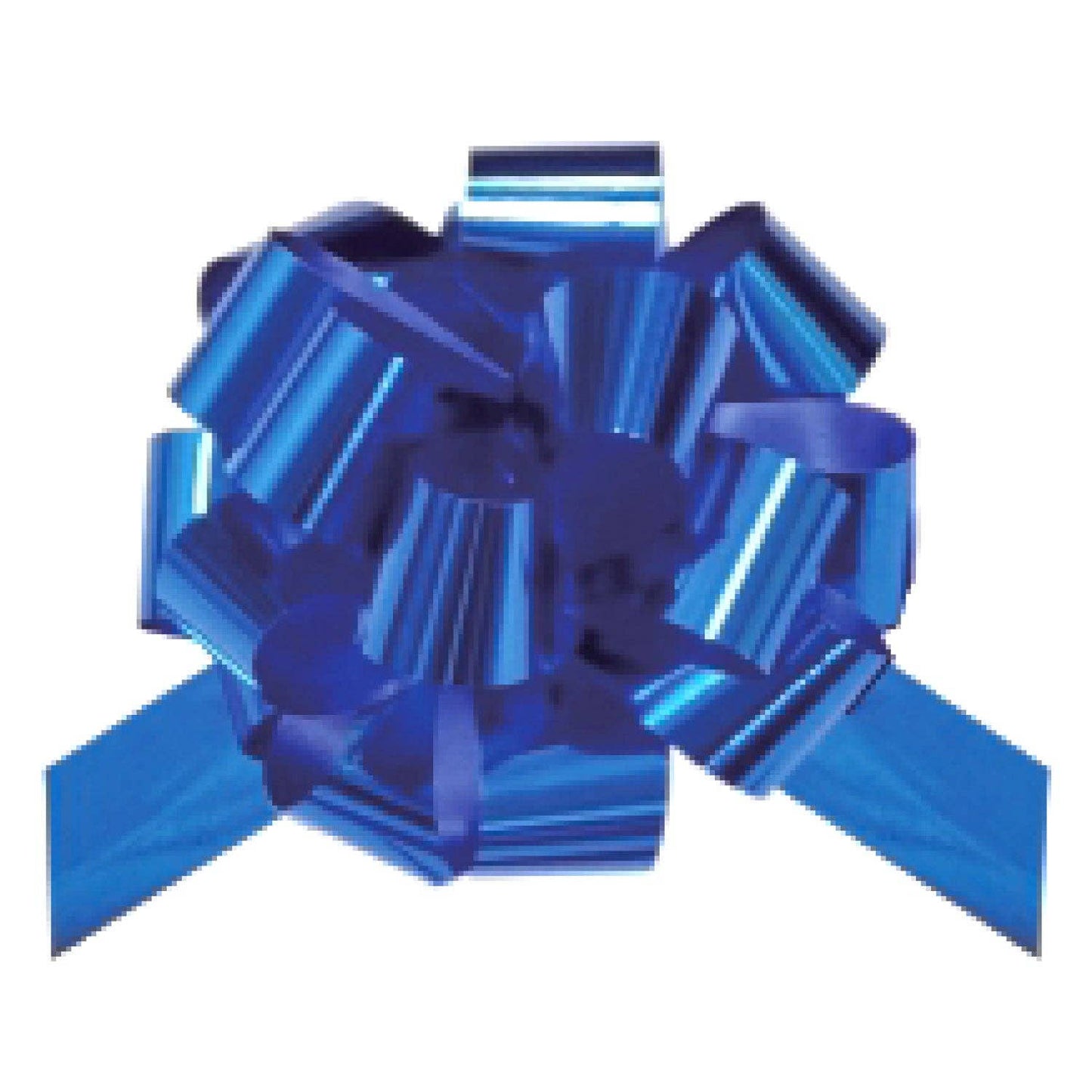 LA Ribbons Wholesale - 6" METALLIC PULL BOW BUNDLE -GOLD/BLUE/GREEN/RED: 12 PCS Bundle LA Ribbons Wholesale