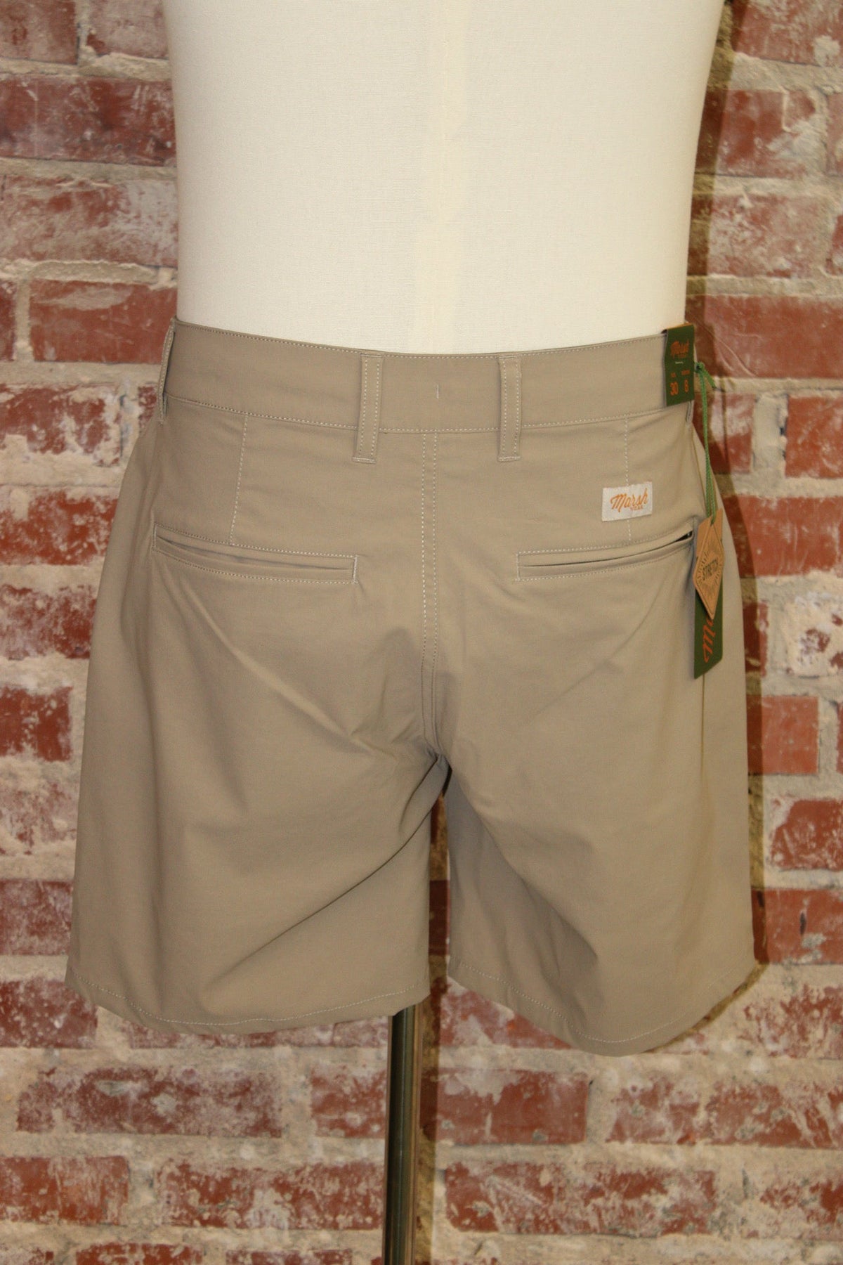 Marsh Wear Prime Khaki Shorts MARSH WEAR
