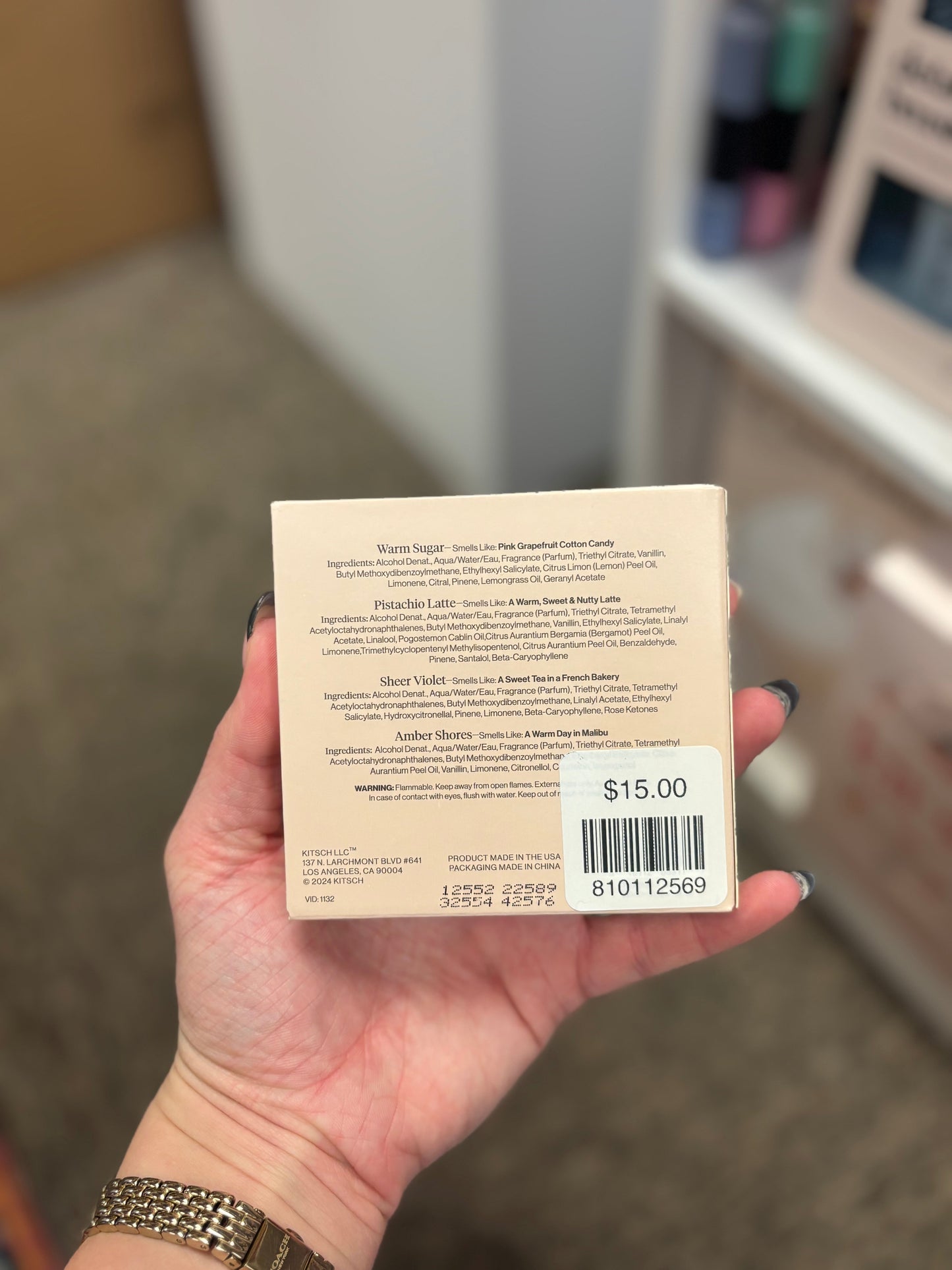 Hair Perfume Discovery Set KITSCH