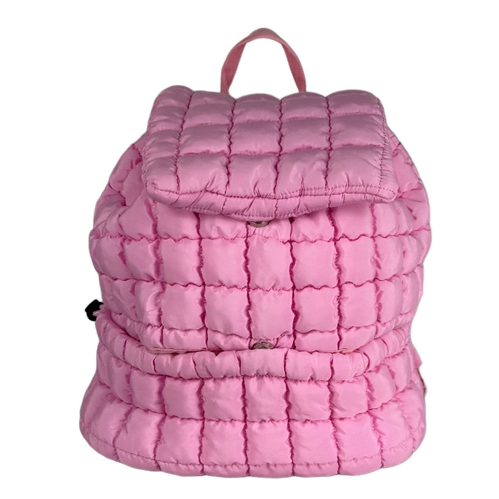 Girlie Girl Originals - GZ-1719 Puffer Quilted Backpack Pink Girlie Girl Originals