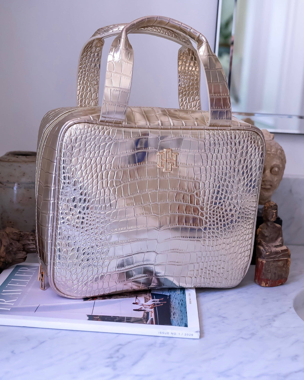 Caroline Hill - Punta Cana Large Case Gold EC: Default Caroline Hill
