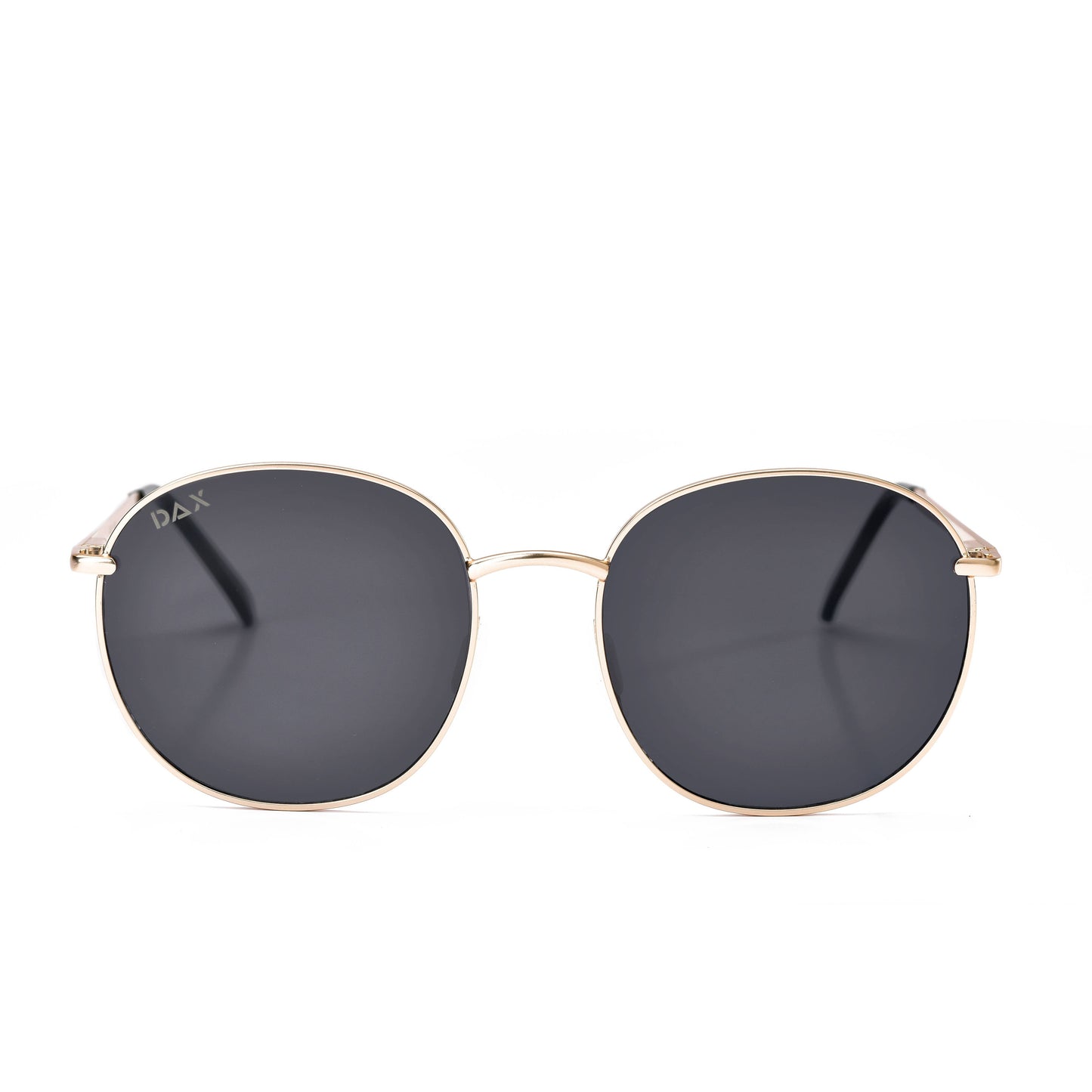DAX Eyewear - Georgie - Women's Large Round Sunglasses: Black DAX Eyewear