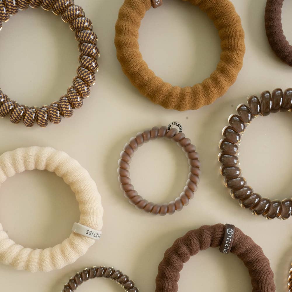 TELETIES - Morning Brew Small Hair Ties TELETIES