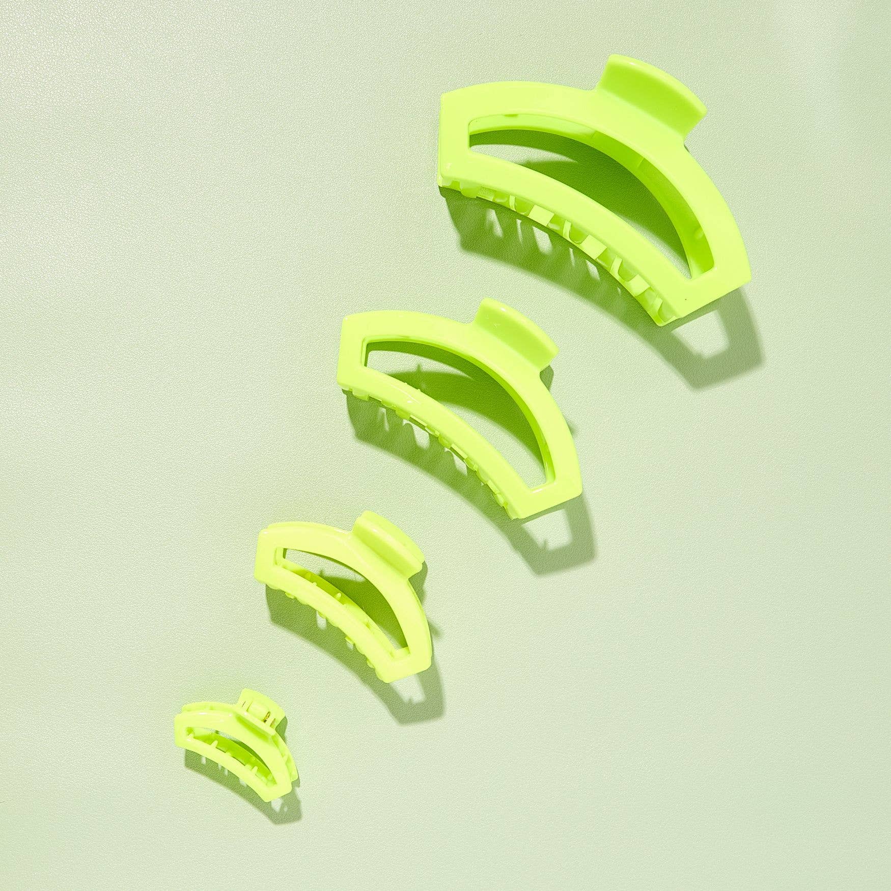 TELETIES - Open Hair Clip | Medium | Summer Brights TELETIES