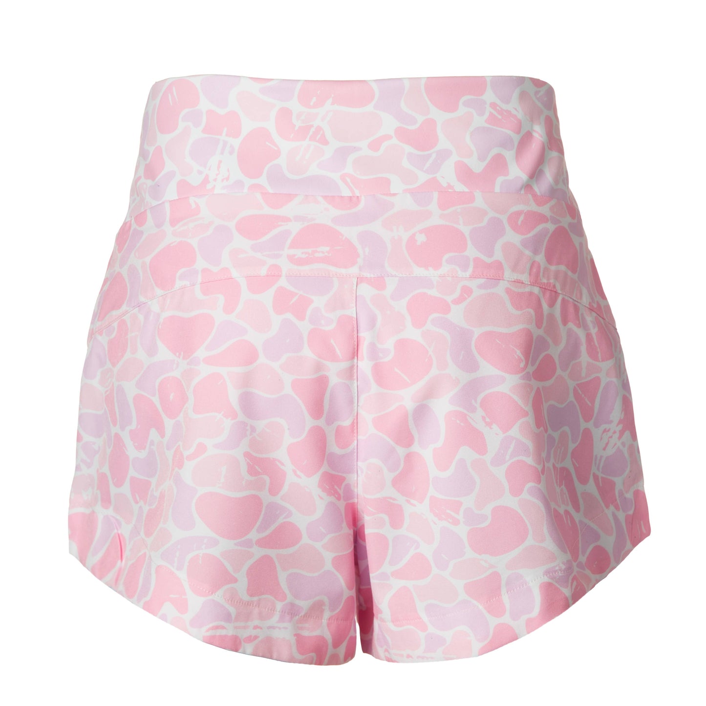Buck Wild Branding - Women's Active Shorts (709): Pink / YM Buck Wild Branding