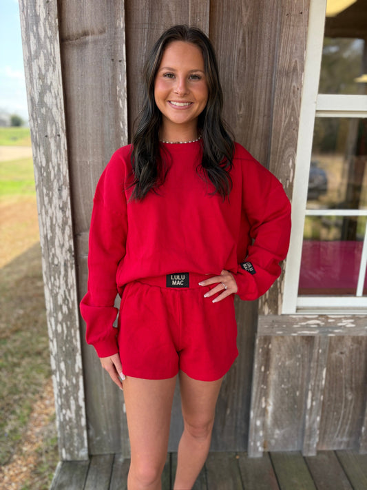 Lulu Mac  Waffle Knit Shorts Girlie Girl Originals