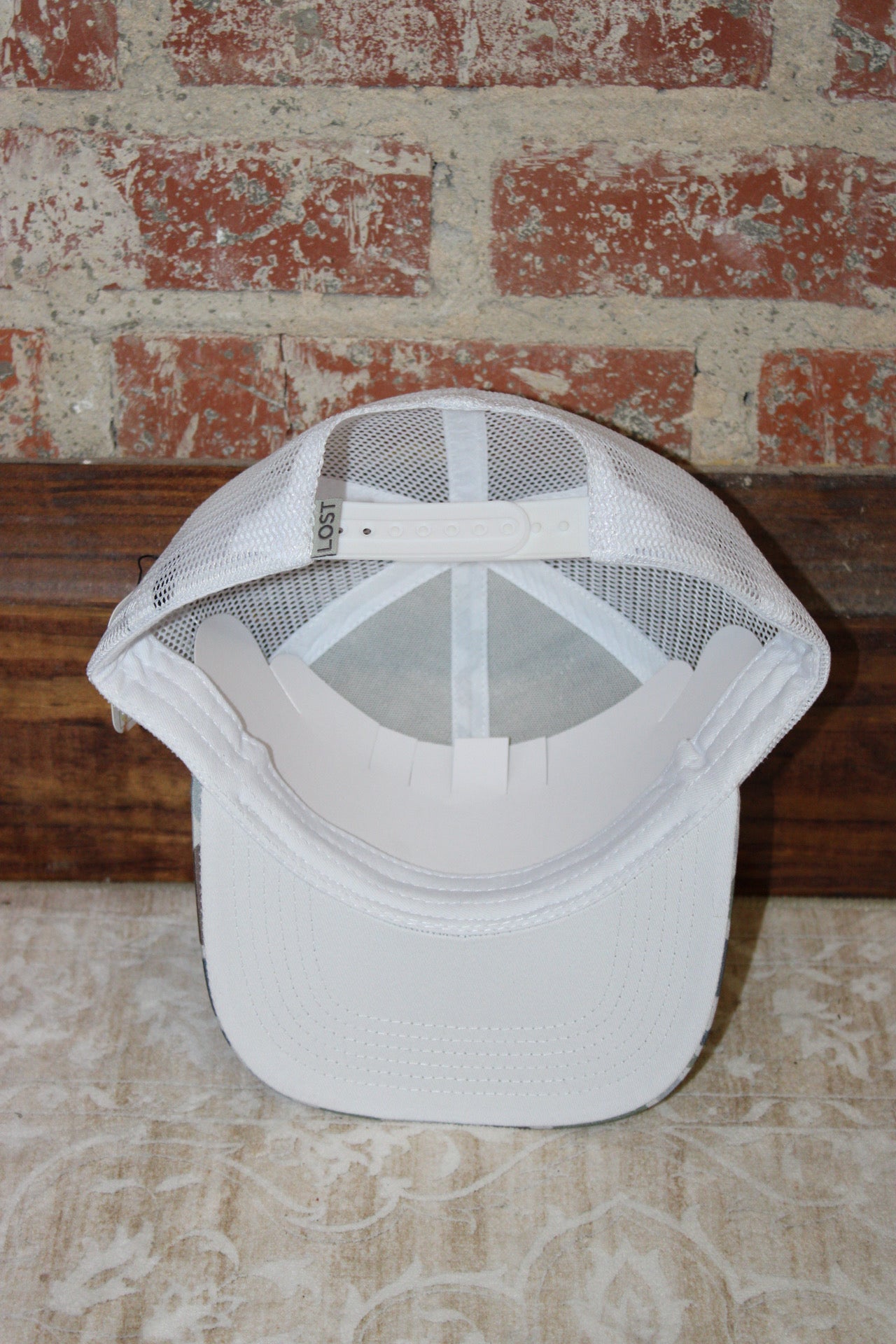 Southern Tradition Co Brackish Camo & White 6 Panel Snapback Hat Southern Tradition Tradition Clothing Co