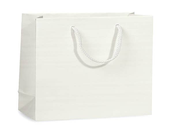 Nashville Wraps - Matte Paper Cord Handle Gift Bags: Hot Pink Matte / 10 Pack / Cub 8x4x10" Nashville Wraps