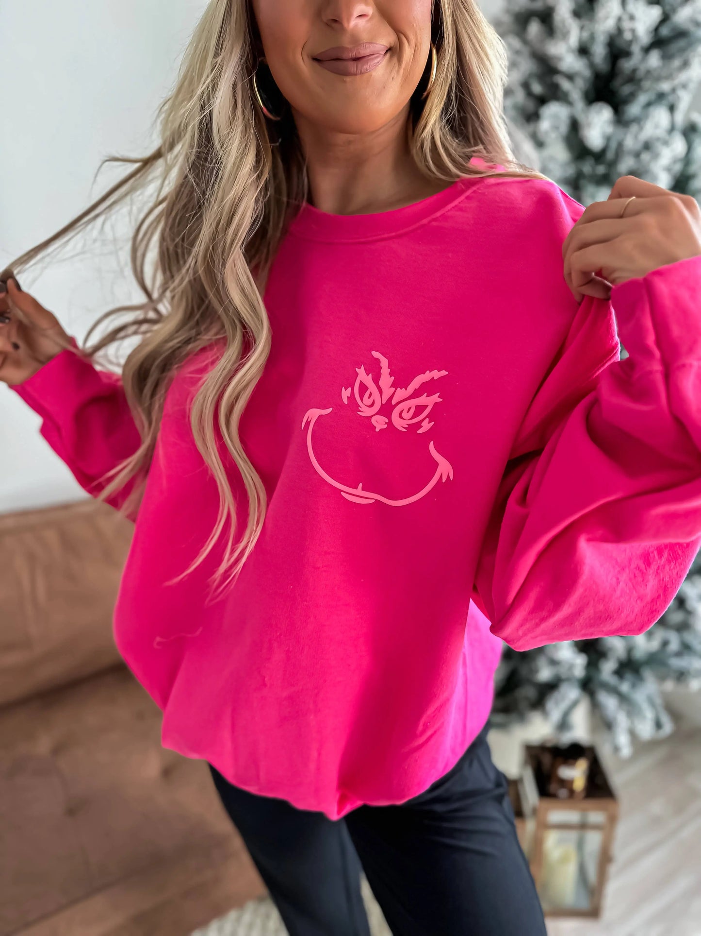 You’re a Mean One Crewneck Sweatshirt Bird & Co Wholesale Tees