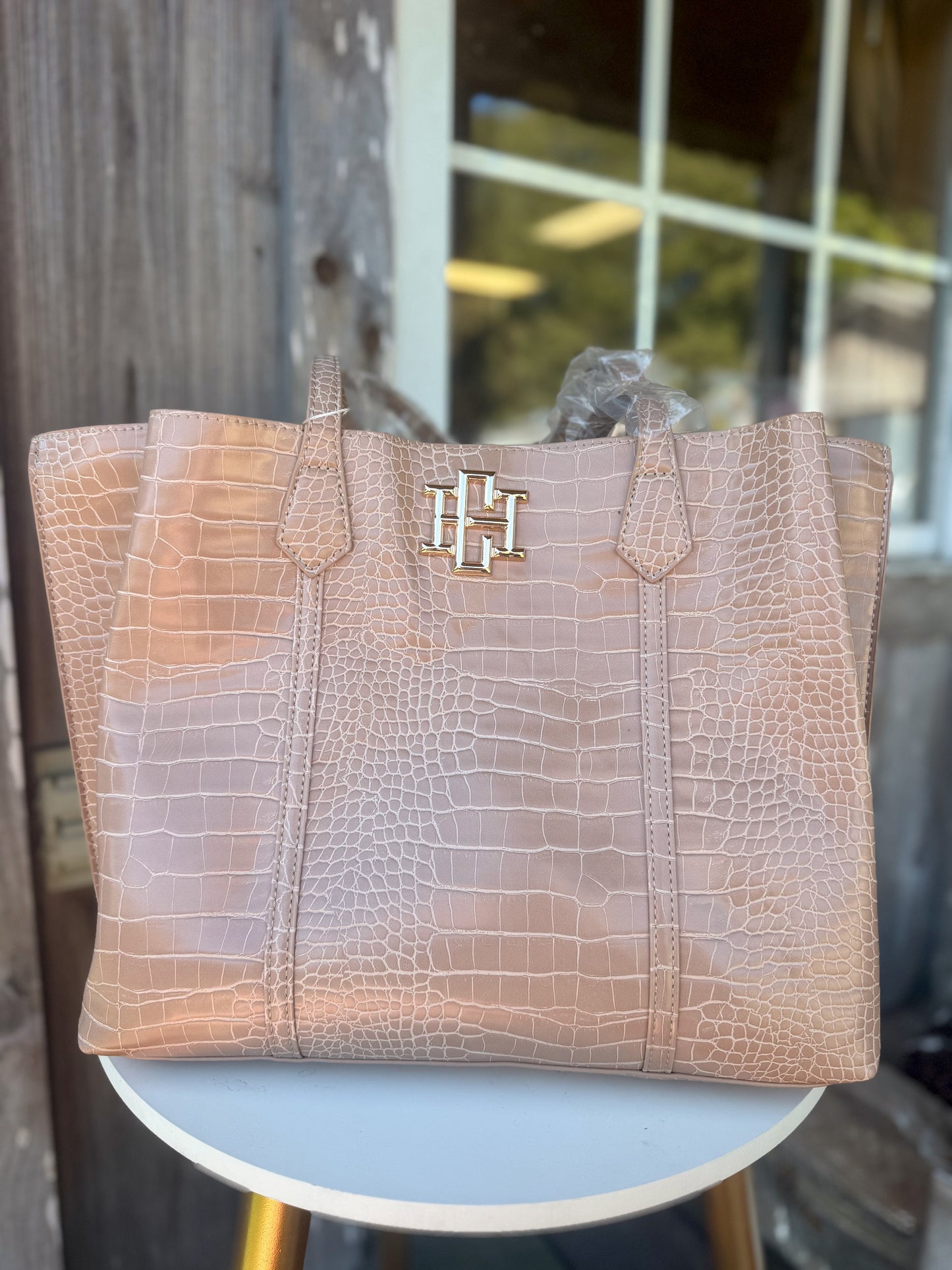 Caroline Hill Heath Latte EC Tote Bag Caroline Hill