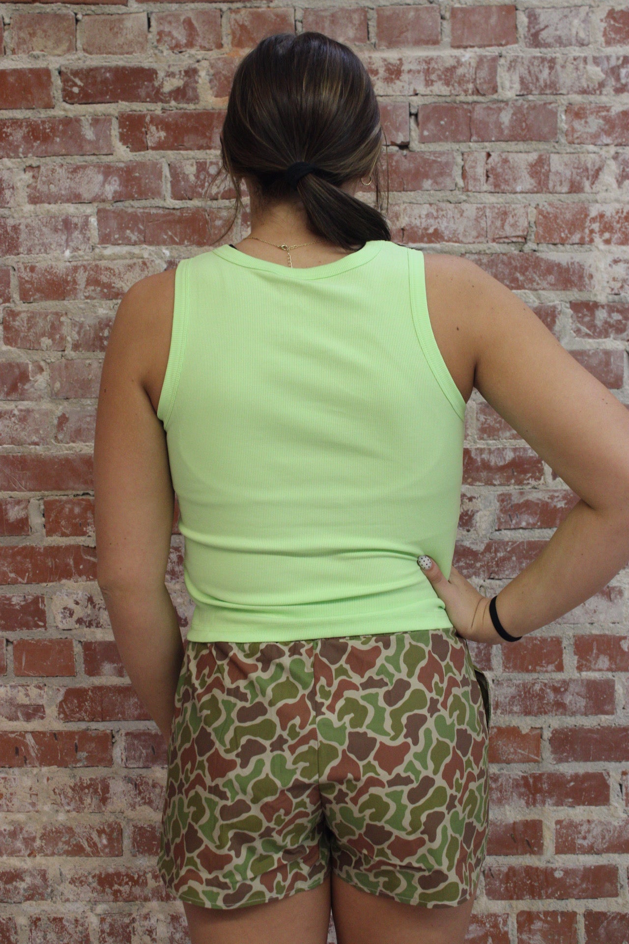 LULU MAC DARK TONE CAMO BOXER SHORT Girlie Girl Originals