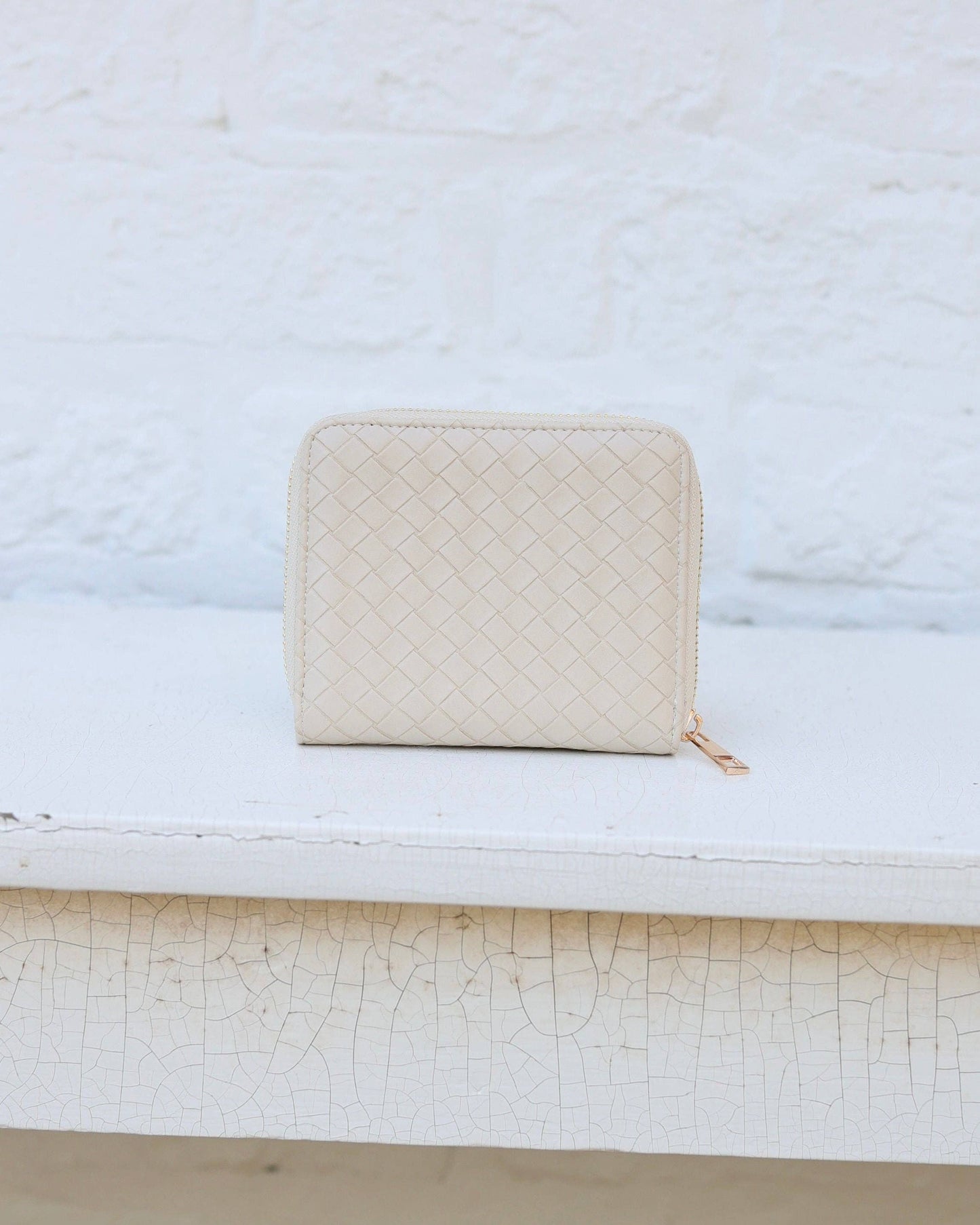 Caroline Hill - Blakely Wallet Woven Almond: Default Caroline Hill