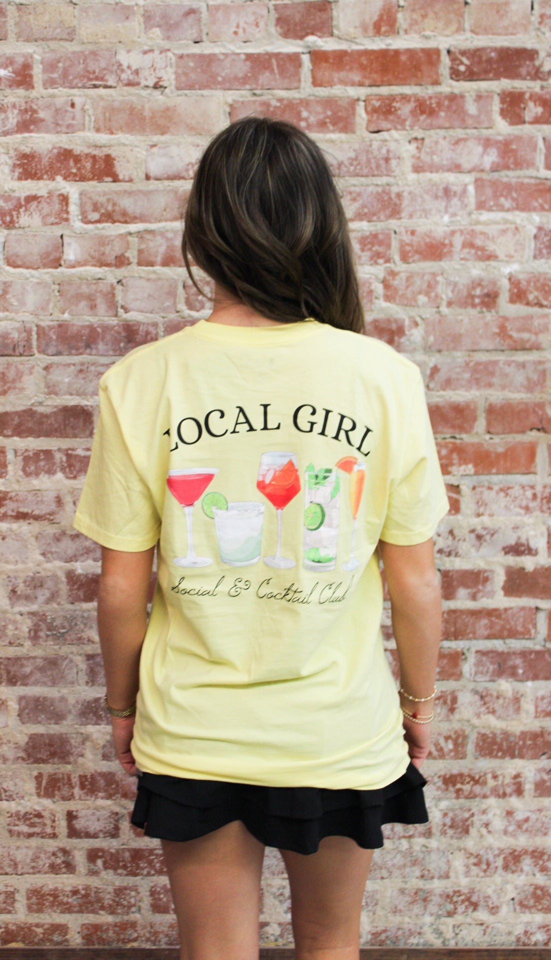 Local Girl Women's Social & Cocktail Club Short-Sleeve Tee LOCAL BOY OUTFITTER