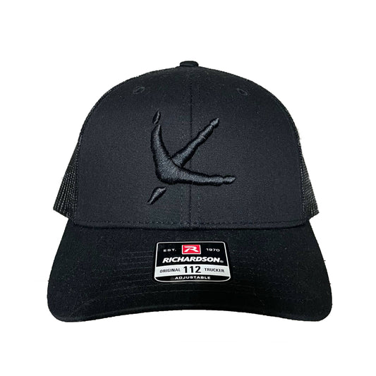 American Flyway Waterfowl - The Ghost Turkey Tracks Trucker American Flyway Waterfowl