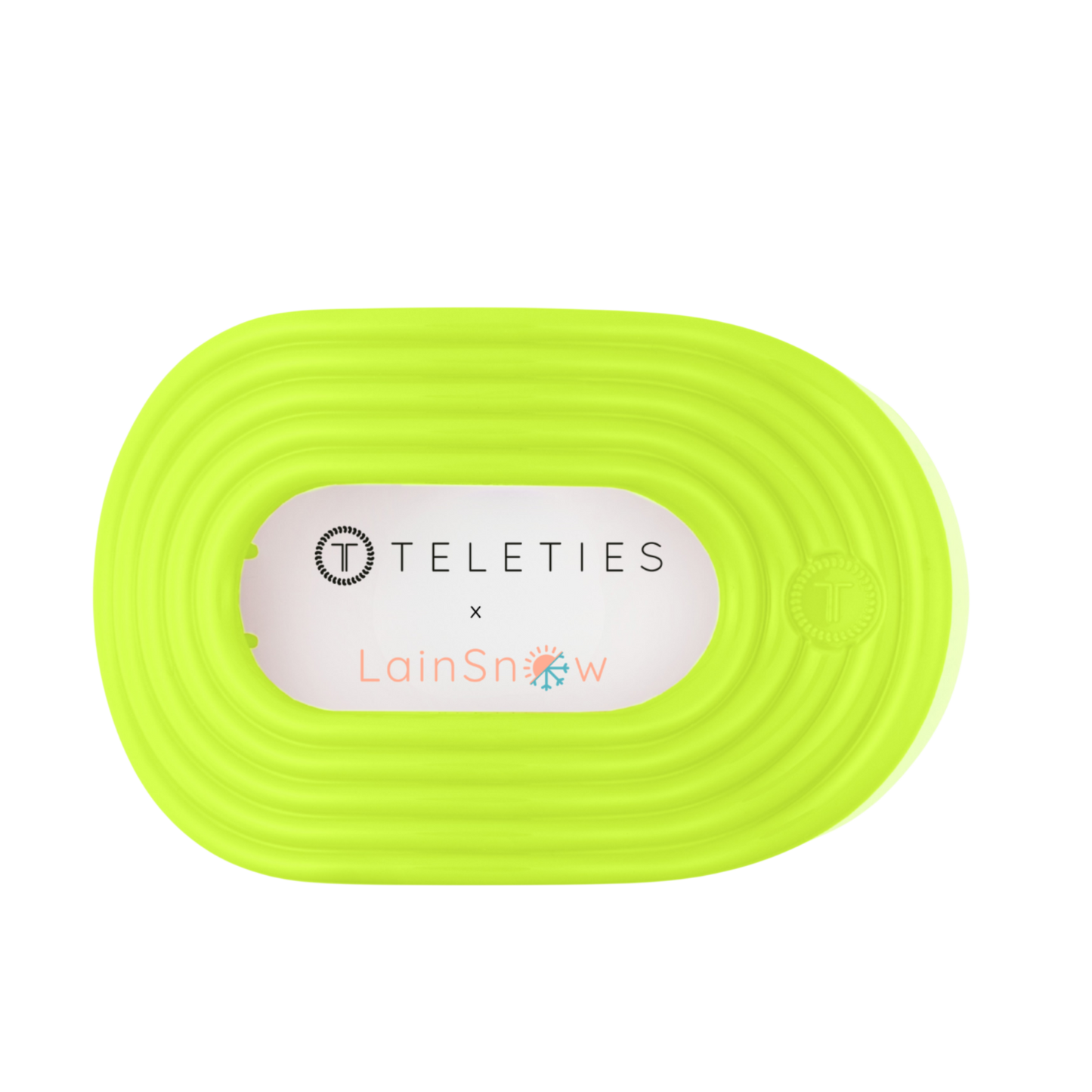 TELETIES - Flat Round | Palm Glow | Large TELETIES
