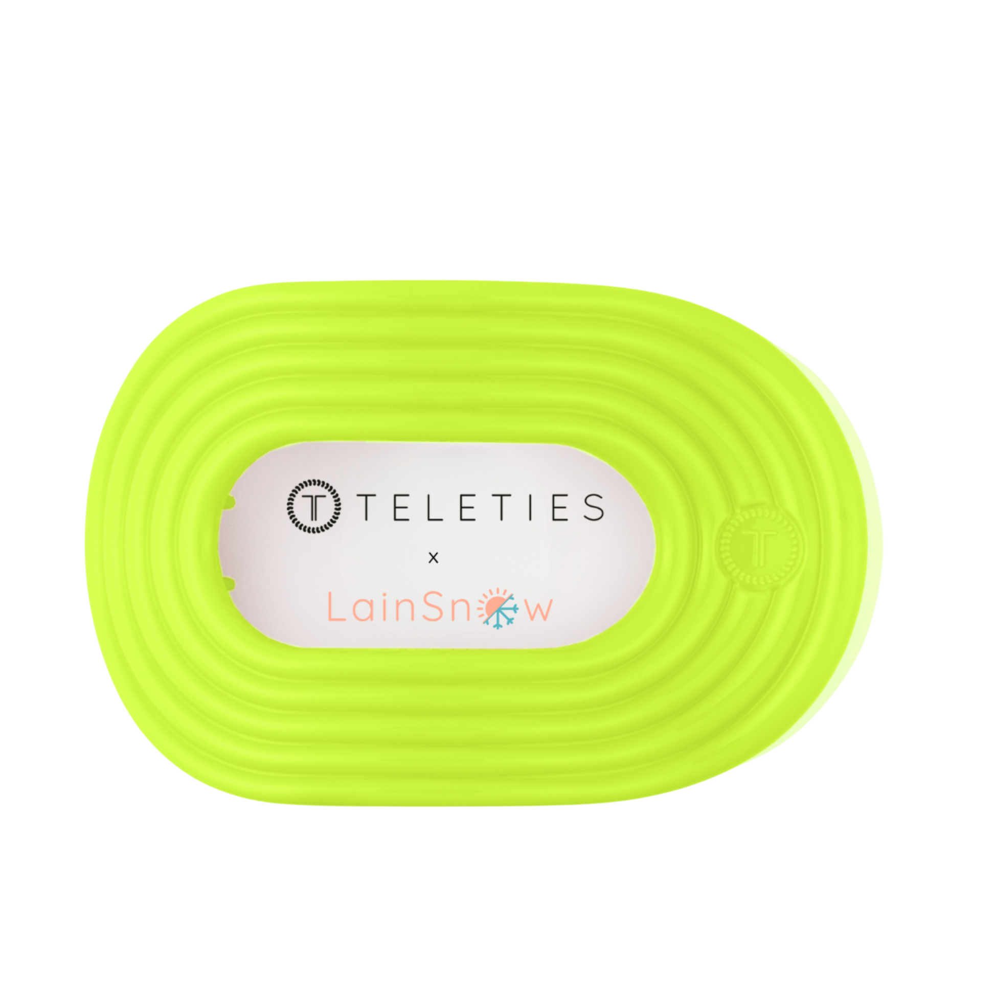 TELETIES - Flat Round | Palm Glow | Large TELETIES