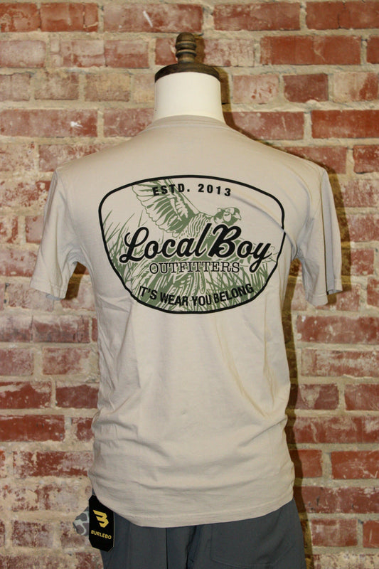 Pheasant Patch SS Tee LOCAL BOY OUTFITTER