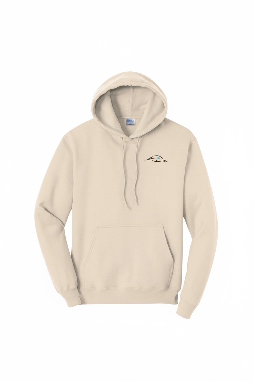 American Flyway Waterfowl Waterfowl Solid Logo Sand Hoodies American Flyway Waterfowl