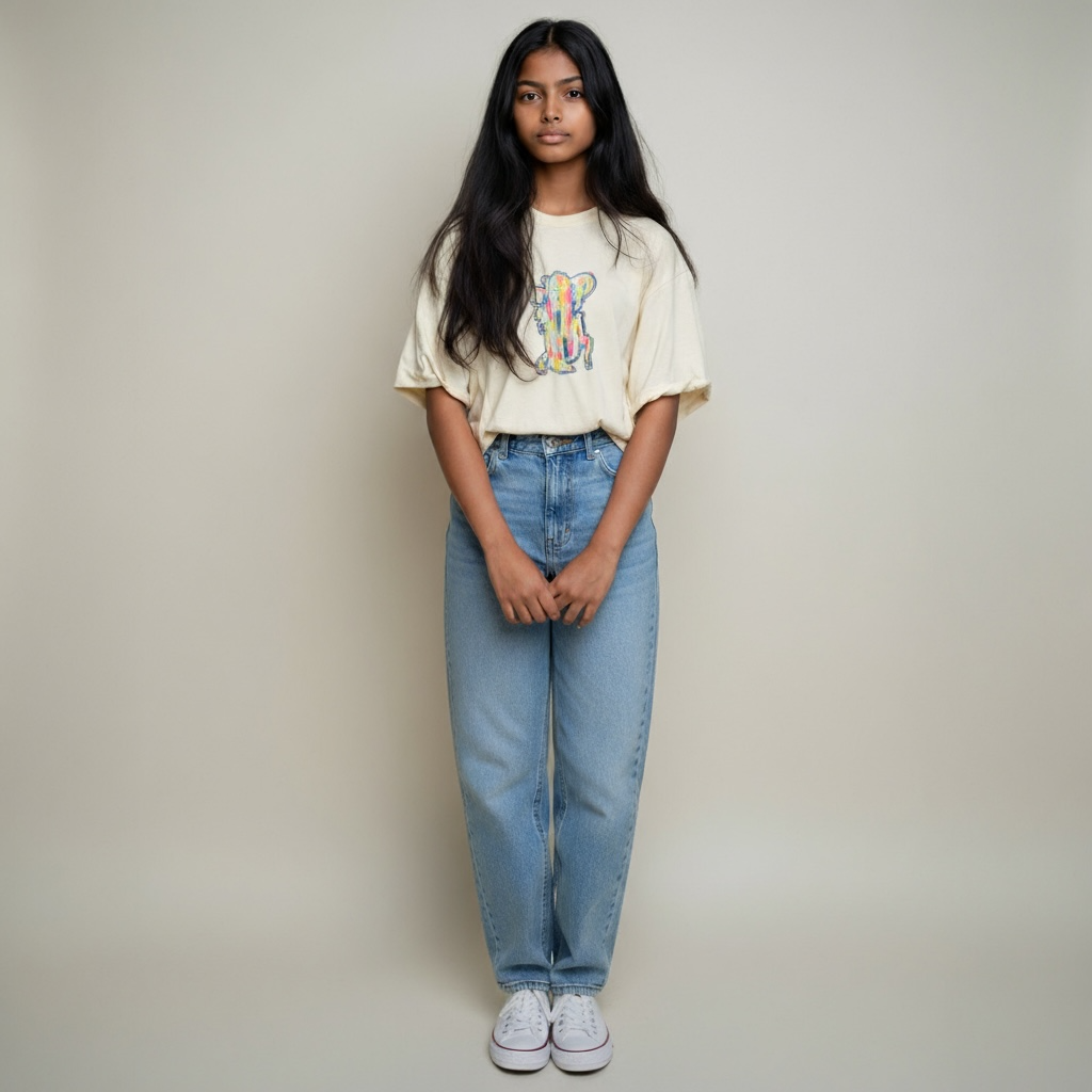 Colorful Brushstroke Rebelman Ivory T-Shirt SOUTHERN SUNDROP BOUTIQUE