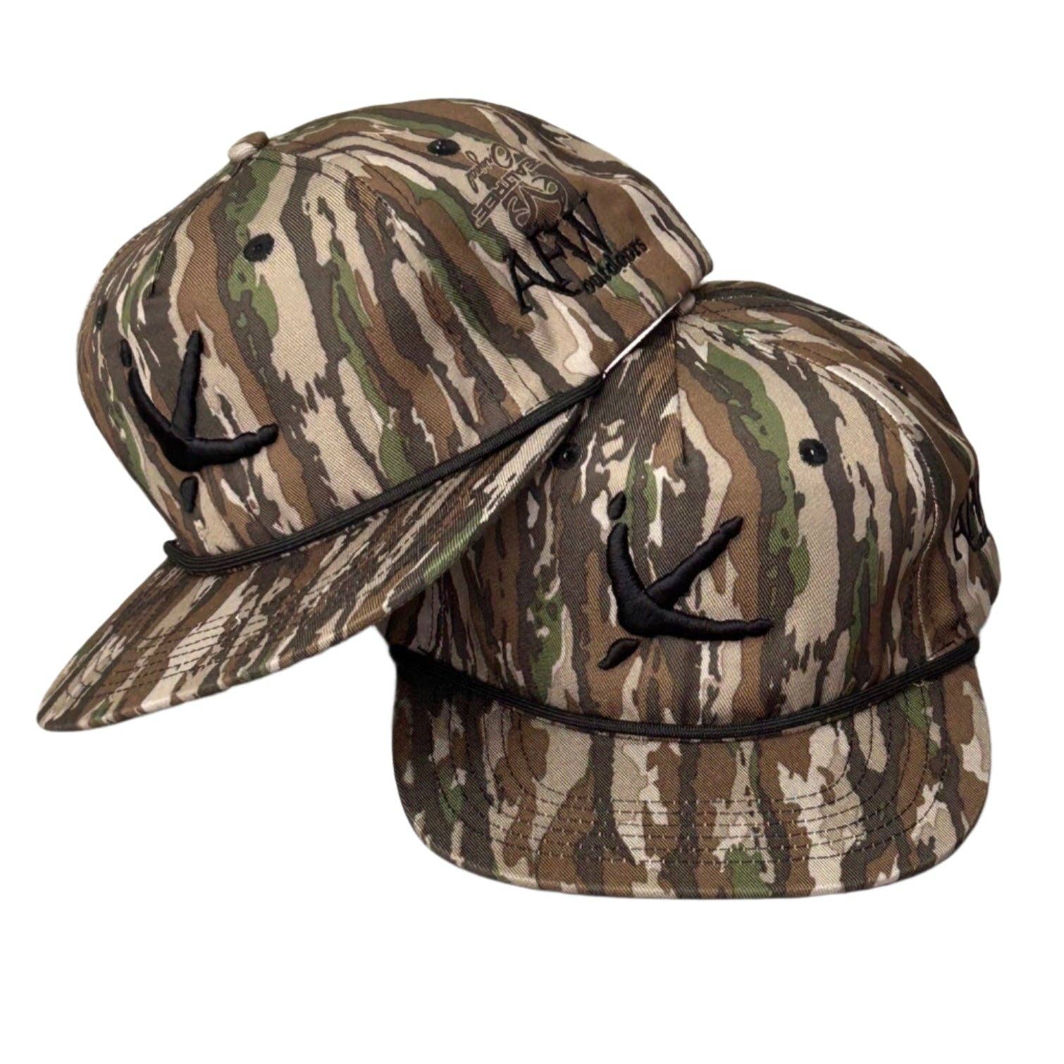 American Flyway Waterfowl - Old Rope Hat Realtree Original w- Turkey Tracks American Flyway Waterfowl