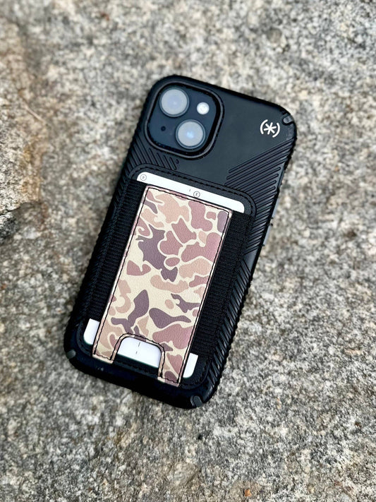 American Flyway Waterfowl - AFW Phone Magnetic CC Holder: Brown OSC American Flyway Waterfowl