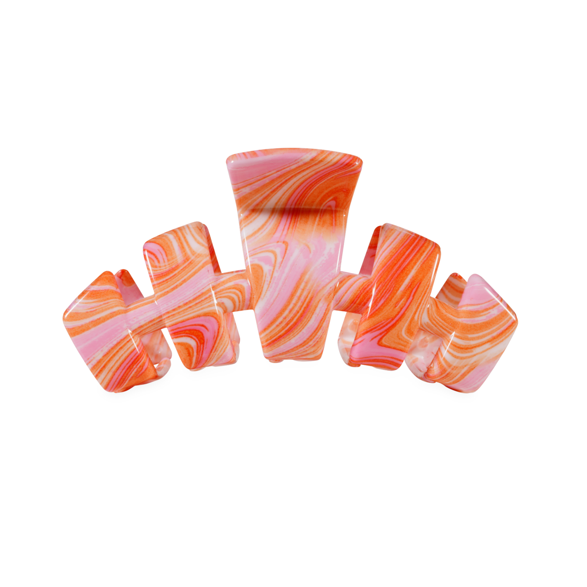 TELETIES - Classic | Just Keep Swimming | Medium Hair Clip TELETIES