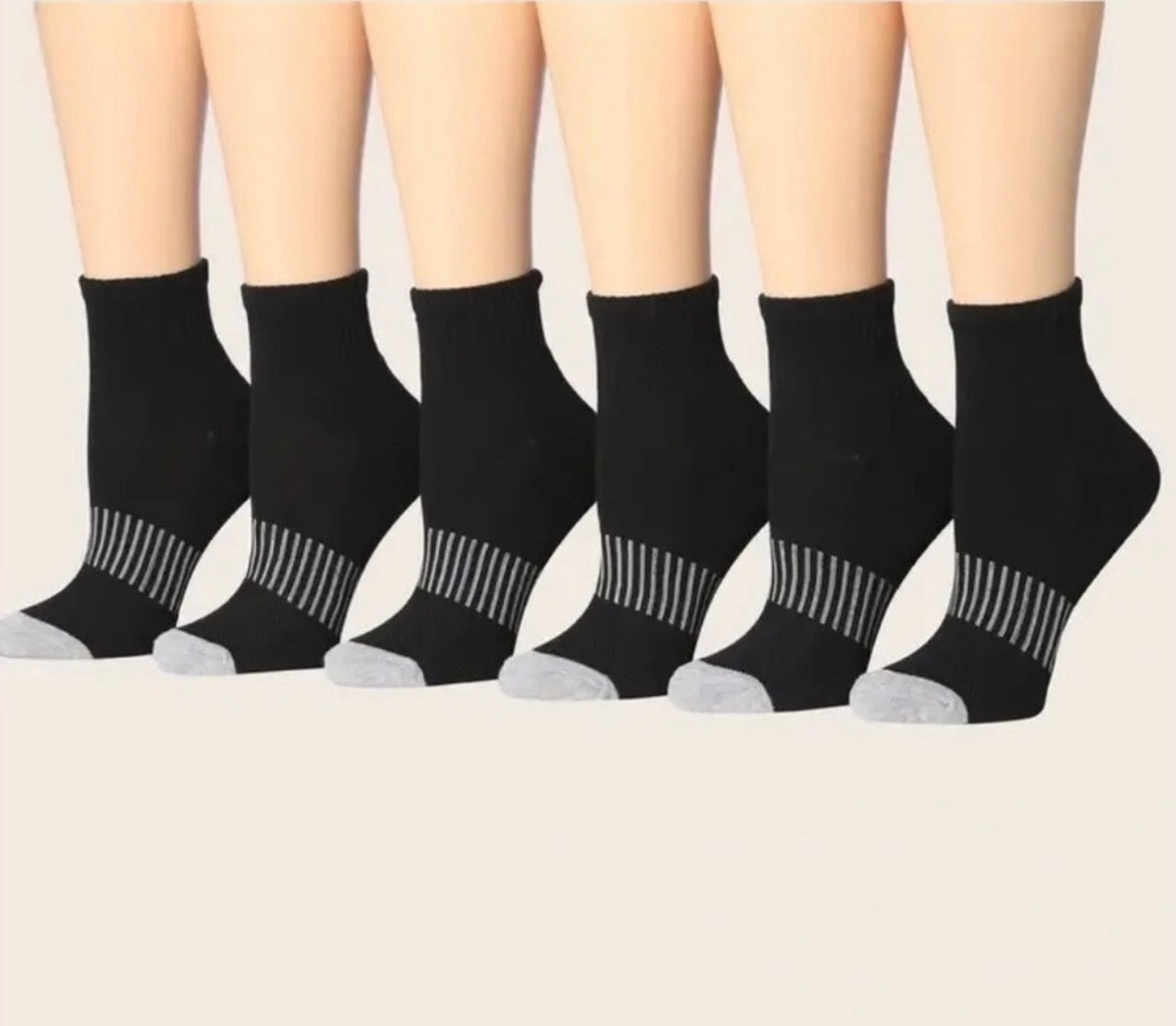 Tip Toe Women Sports Soft Breathable Athletic Cushioned Crew Sock, 3 pack Isadora, Tipi toe, & James Fiallo