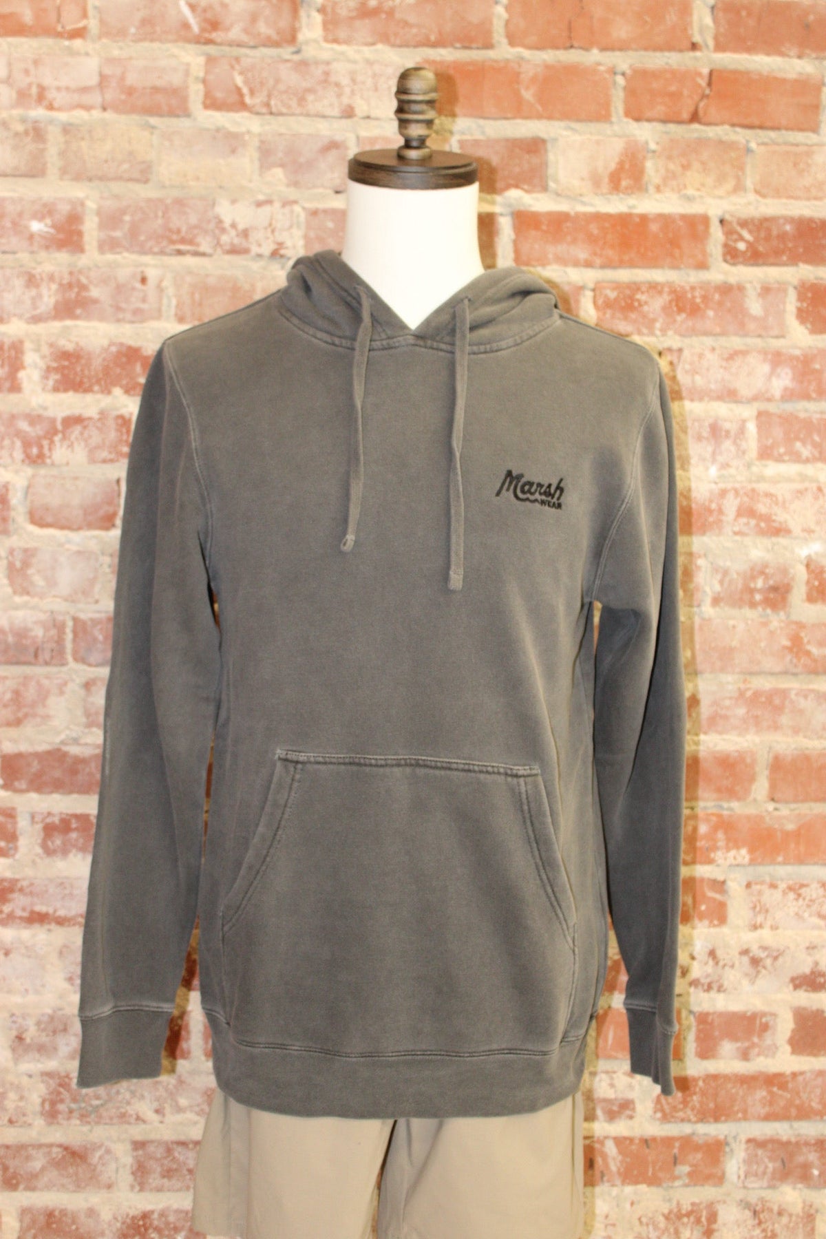 MARSH WEAR BLACK SURFACE HOODIE MARSH WEAR