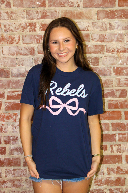 Rebels Coquette Bows Graphic Tee Gia Gifts Boutique