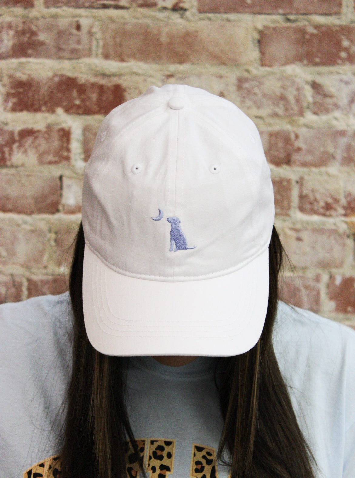 Local Girl White Dad Hat local boy outfitters