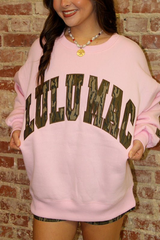Lulu Mac Light Pink w/ Mossy Oak Bottomland Girlie Girl Originals