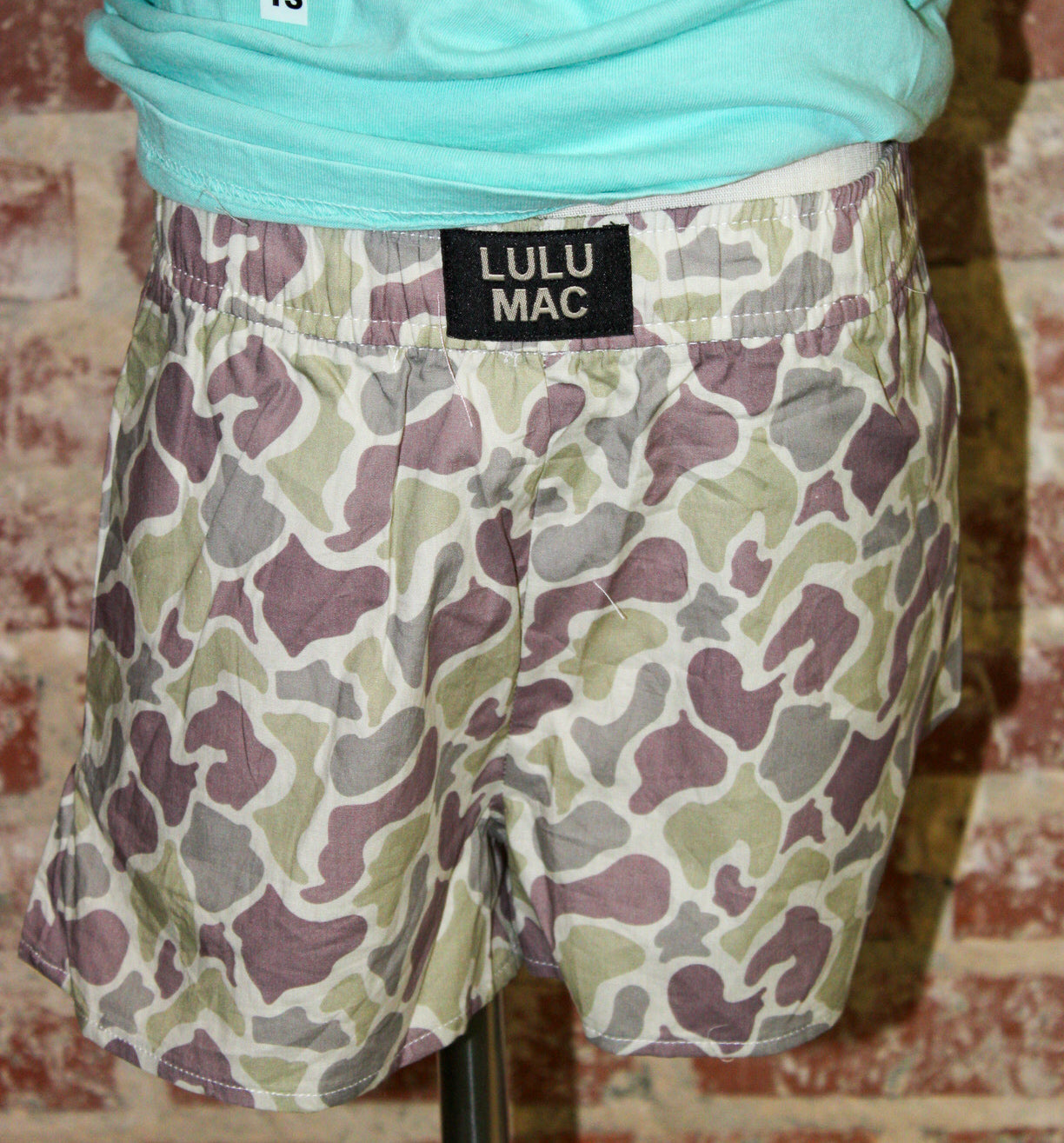 Lulu Mac Youth Light Camo Shorts Girlie Girl Originals