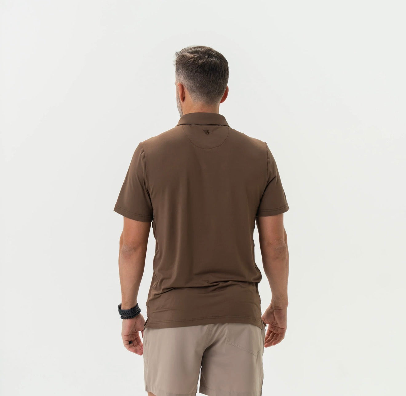 Burlebo Performance Polo - Heather Brown BURLEBO