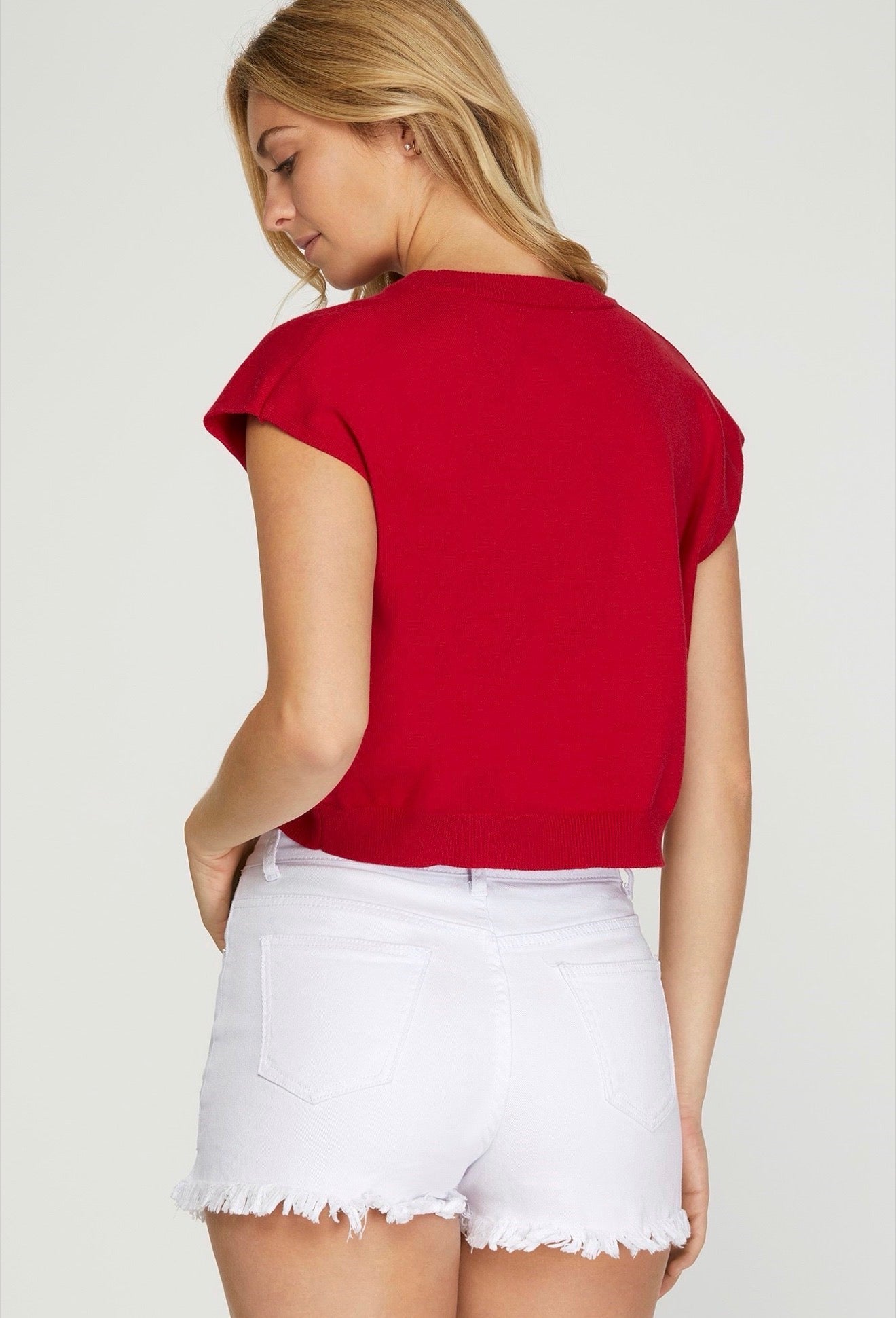 Perfect Knitted Gameday Top She + Sky
