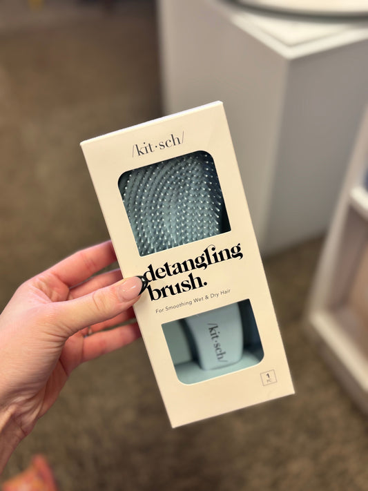 Haze Blue Detangling Brush KITSCH