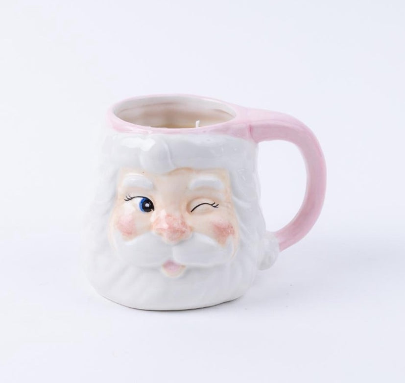Sweet Grace Santa Mug Candle BRIDGEWATER CANDLE CO.