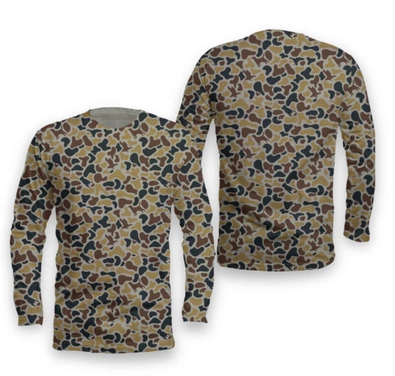 Combat Waterfowl Lightweight Performance Zabul Camo Shirt COMBAT WATERFOWL