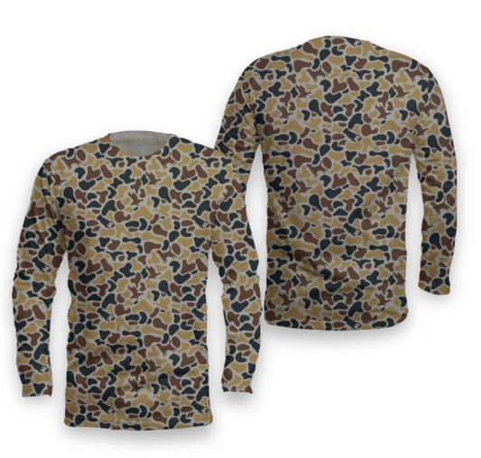 Combat Waterfowl Lightweight Performance Zabul Camo Shirt COMBAT WATERFOWL