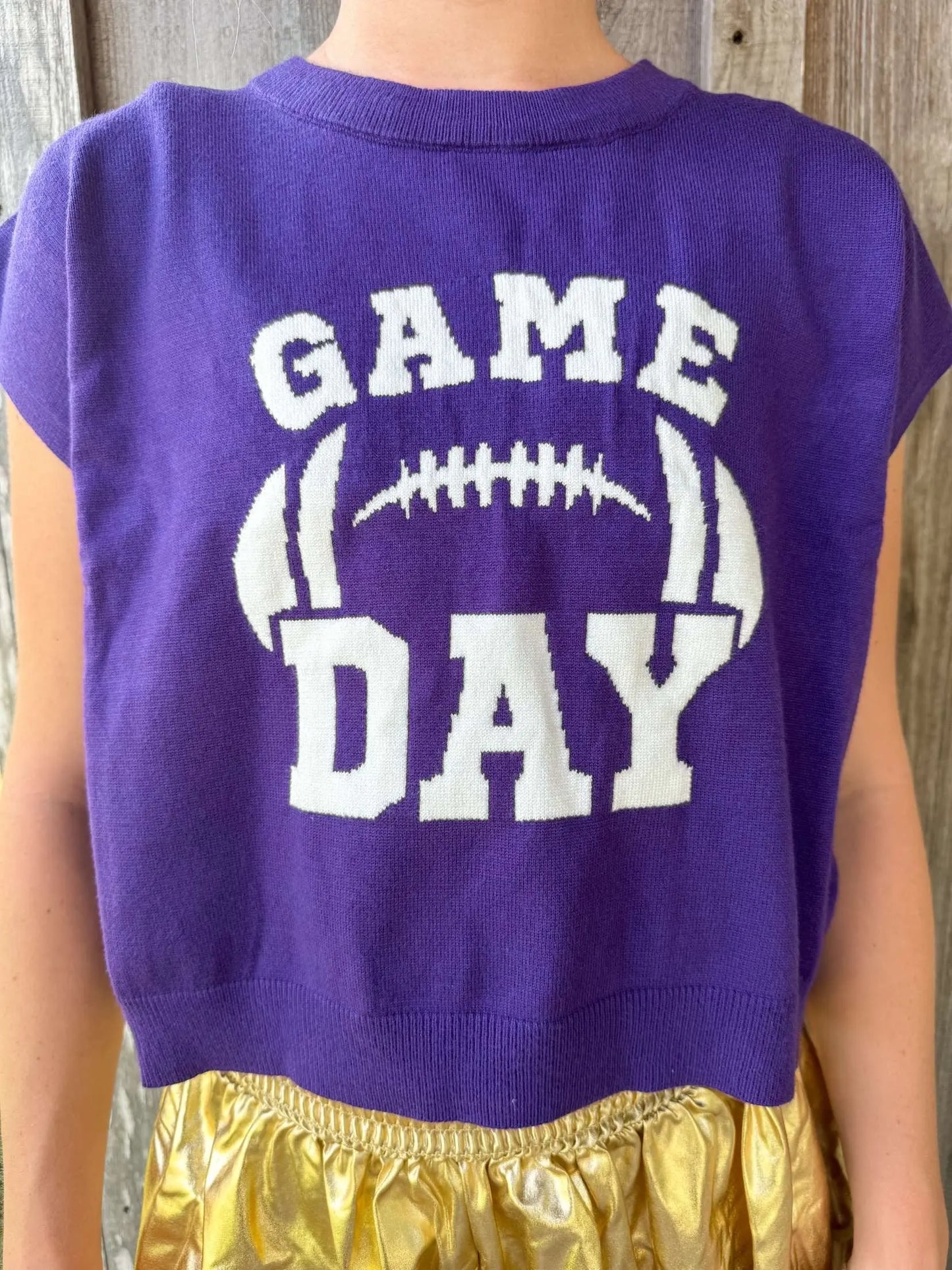 Perfect Knitted Gameday Top SOUTHERN SUNDROP BOUTIQUE