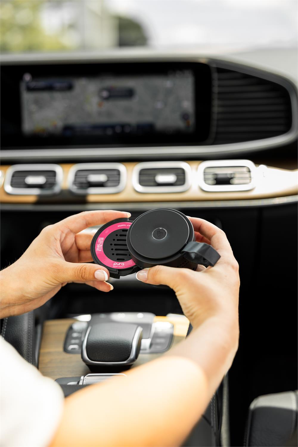 Let's Celebrate Pura Car Vial BRIDGEWATER CANDLE CO.