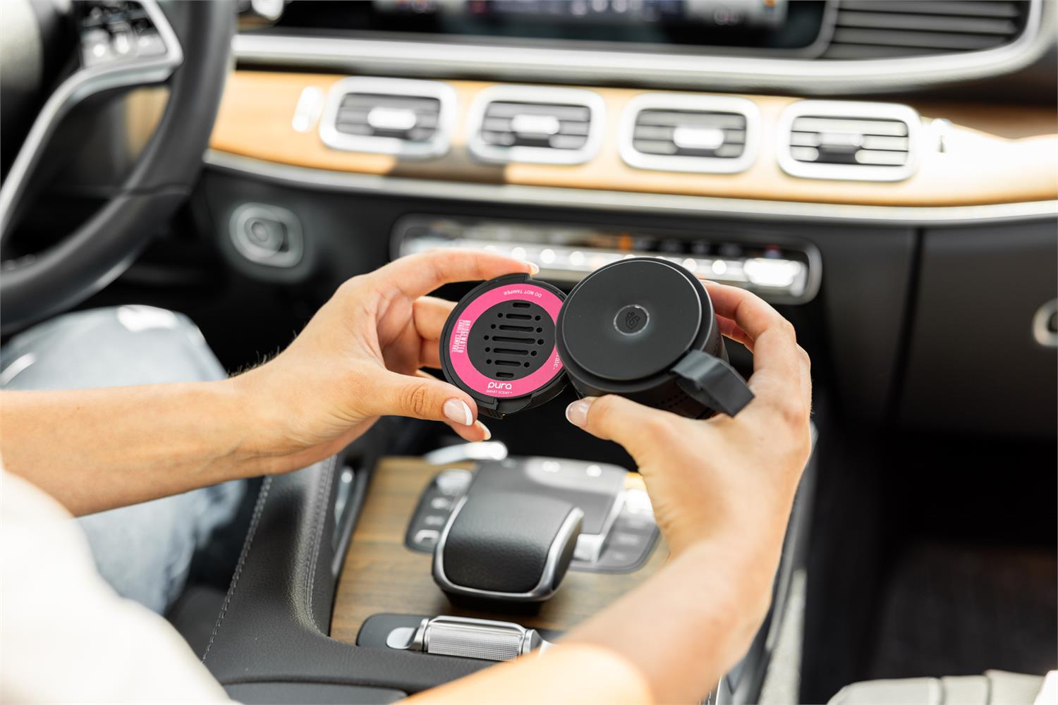 Let's Celebrate Pura Car Vial BRIDGEWATER CANDLE CO.